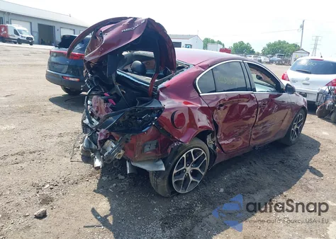 2017 Buick Regal Turbo Sport Touring из США, поврежденный, VIN 2G4GL5EX6H9134324